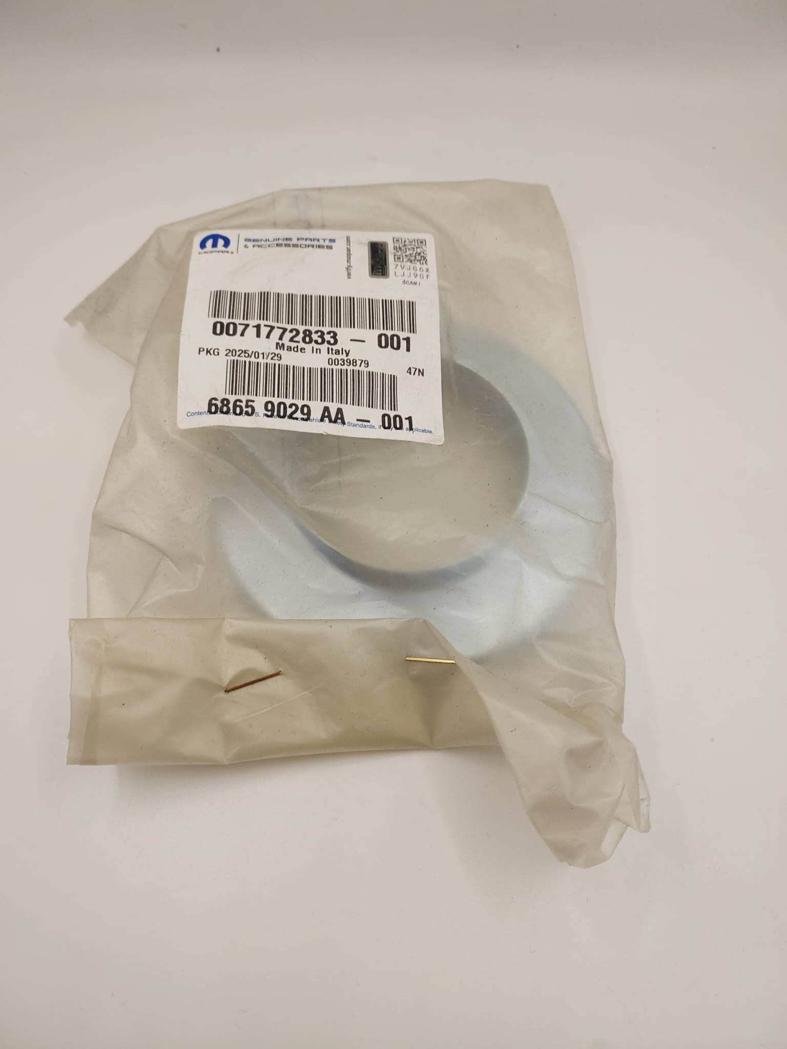 71772833 COPERCHIO USCITA ALBERO TRASMISSIONE DIFFERENZIALE PANDA 4X4